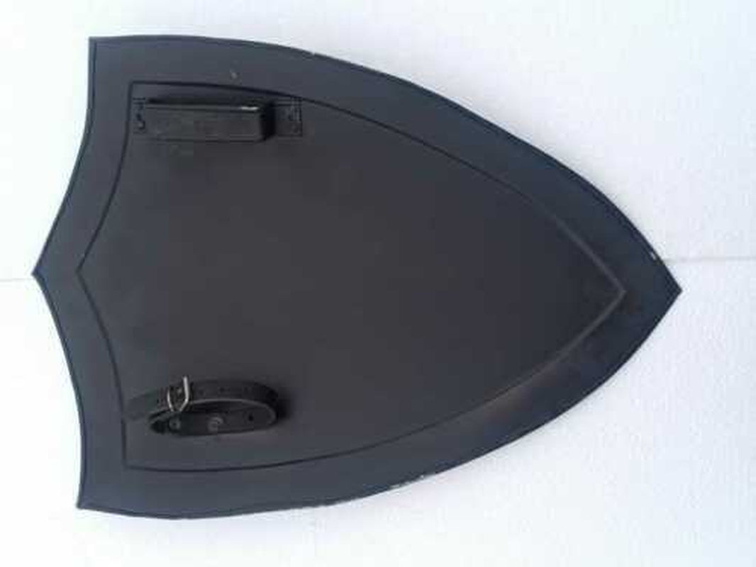 Medieval Functional Historical Replica Solid Black Heater Shield Gift Item