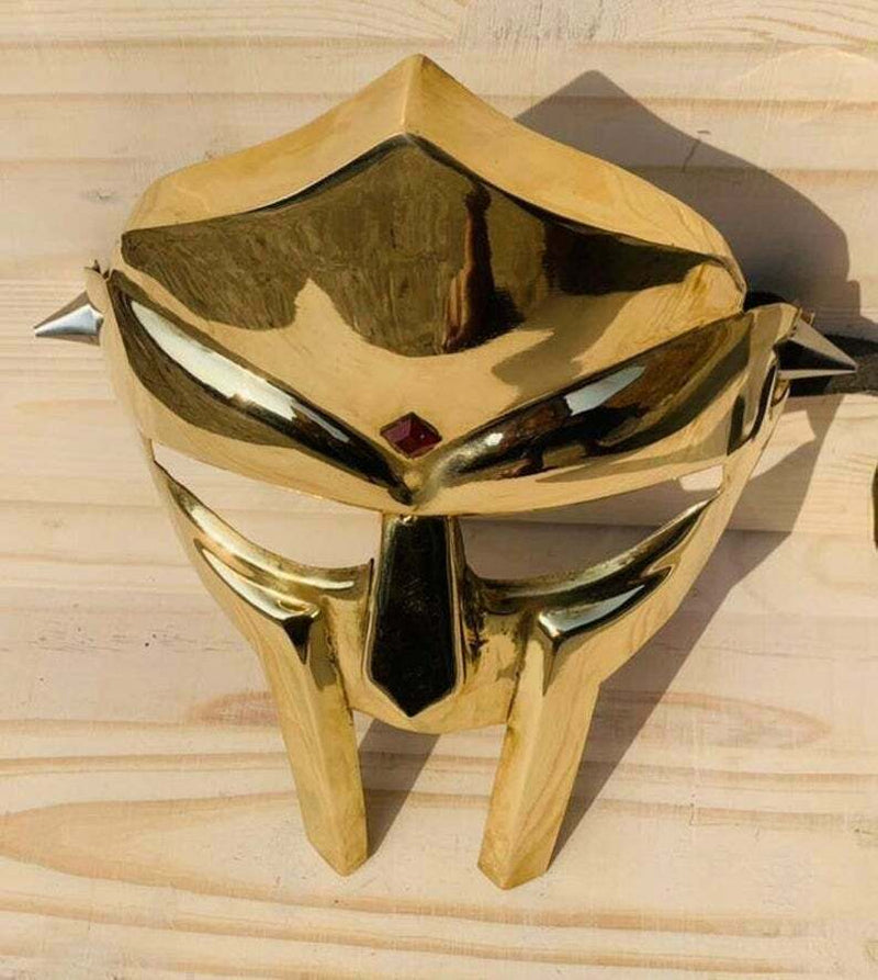 MF Doom Mask Gladiator Mask for Adults Finish Face Armor Me – Antiquated