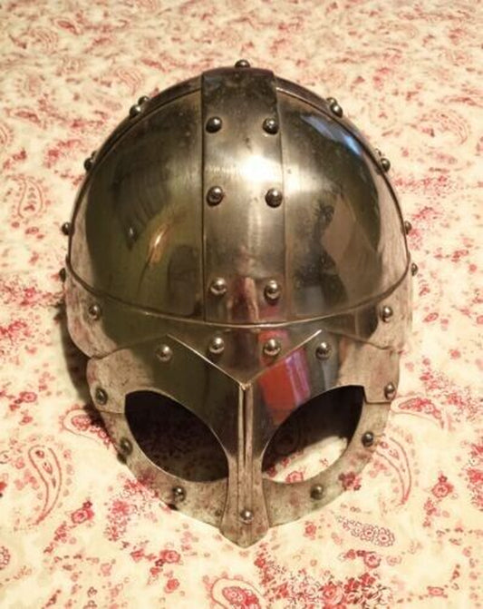 X-Mas Viking Helmet Medieval Larp Sca Helmet Armor Gift Item