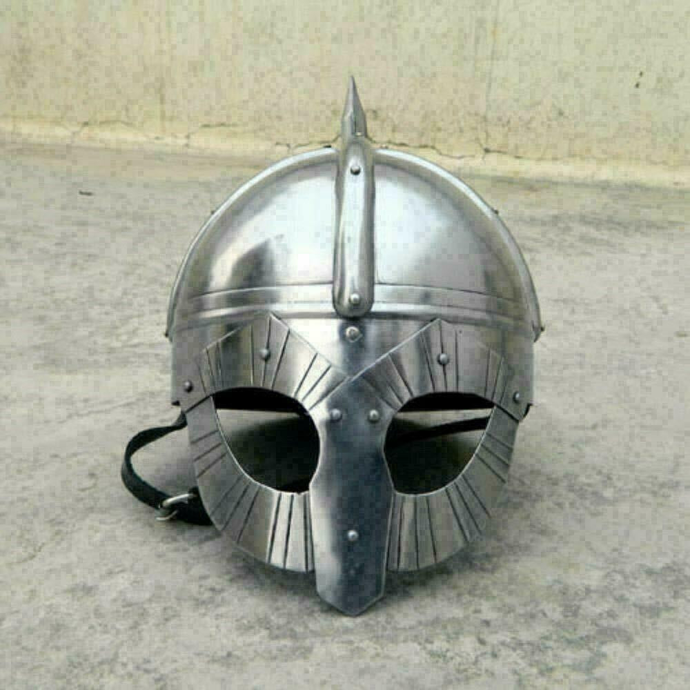 Medieval Viking Mask Helmet Deluxe Mask Warrior Armor Helmet Halloween