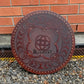 Viking Shield - Hand Carved Shield Real Viking Shield Wood LARP Shield Wood  Celtic Five Fold Carved Viking Shield
