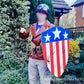 Damaged 1940'S the First Avenger Captain America Shield Metal Damage Replica