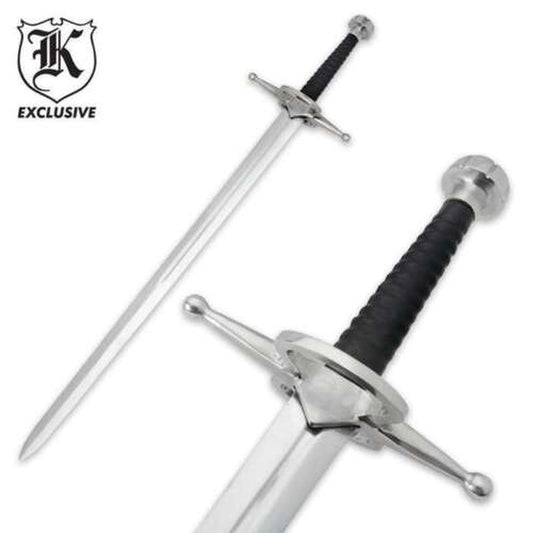 45" REAL Legends in Steel Medieval Renaissance Two Handed Great Sword Carbon