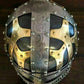 Helmet Steel & Brass Chain Mail Viking Armor Helmet Aching Knight Helmet