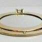 17" Brass Finish Porthole Nautical Maritime Ship Boat Wall Home Décor Gift