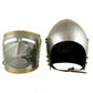 Medieval Knight Pig Face Helmet Steel Brass Medieval Bascinet Armor Helmet