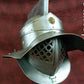 18G Steel Medieval SCA LARP Helmet Fabric Armor Mormile Gladiator Armor Helmet