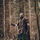 Smooth Face Lightning and Storm Runes Viking Shield