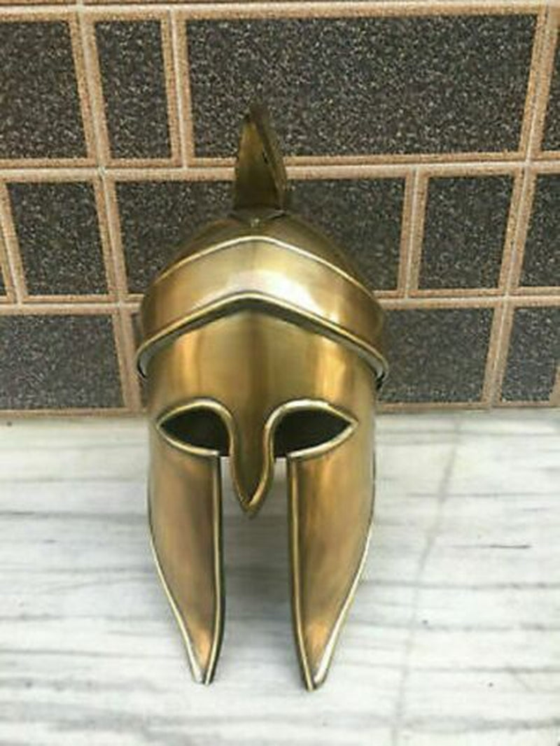 Medieval Greek Corinthian Armor Helmet Spartan King Roman Knight Helmet Replica