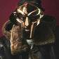MF Doom Mask Gladiator Mask for Adults Gold Finish Brass Face Armor Medieval