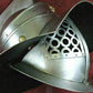 18G Steel Medieval SCA LARP Helmet Fabric Armor Mormile Gladiator Armor Helmet