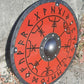 Smooth Vegvisir Runes Viking Shield