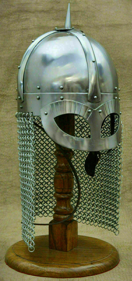 Medieval Norman Nasal Helmet Viking Helmet Collectibles Chain Mail Armor Helmet